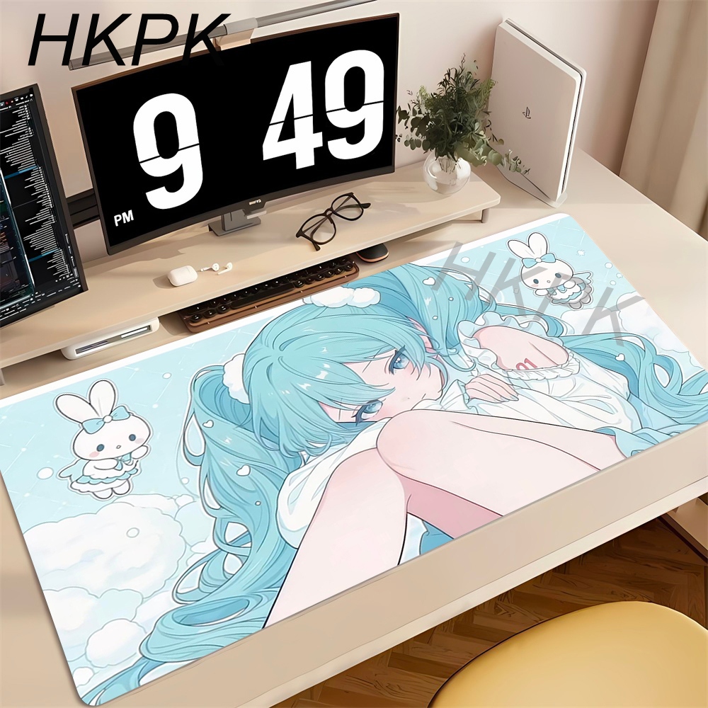 Pc Gaming Hatsune Miku - Anime Mouse Pad Oyuncu Klavye Pedi