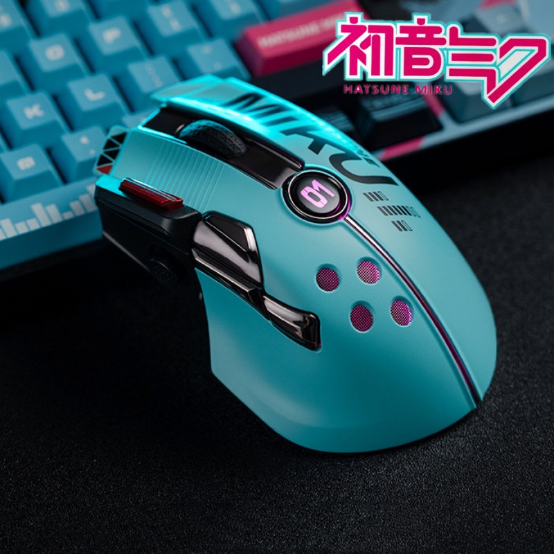 Pc Gaming Hatsune Miku - 2.4 Mouse oyun fare Anime Usb