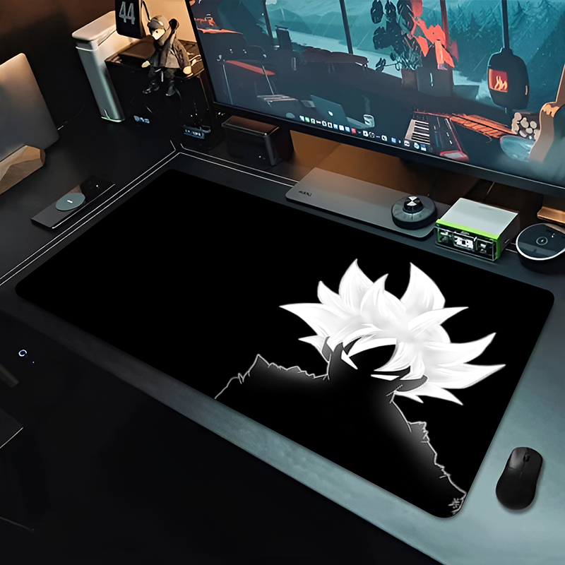 Pc Gaming Desk - DBZ Siyah Anime Mouse Pad Dragon