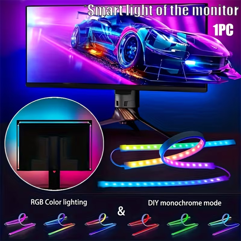 Pc Gaming Rgb - RGB Oyun Işıkları Şerit Monitör Arka