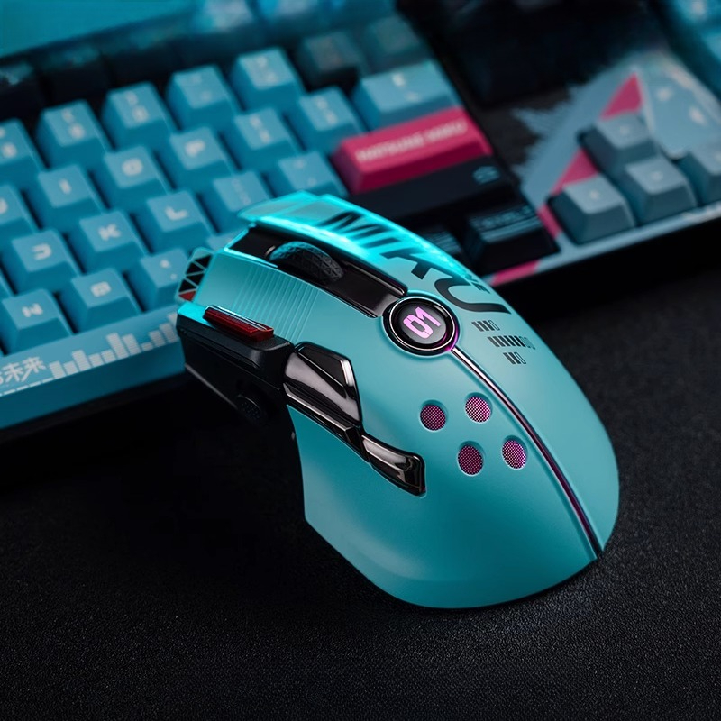 Pc Gaming Hatsune Miku - Hatsune Miku Anime Kablosuz Oyun Faresi