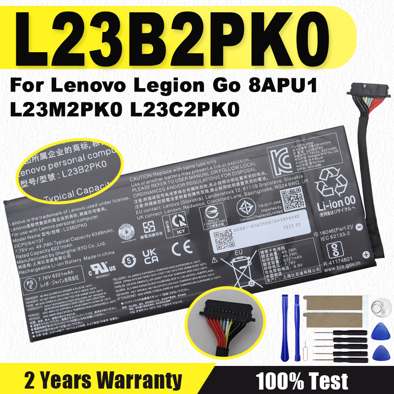 Pc Gaming Lenovo Legion - Yepyeni L23B2PK0 Pil 7.76 V 49.2Wh