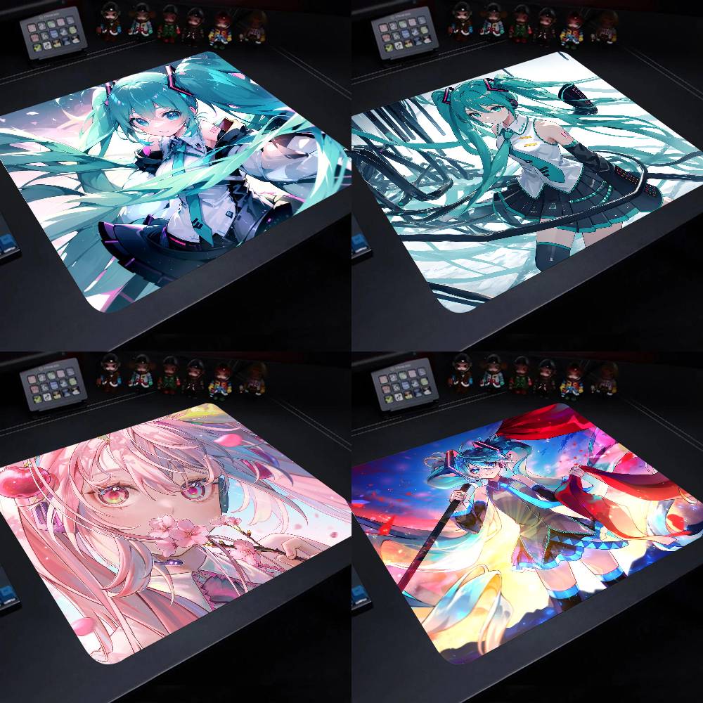Pc Gaming Hatsune Miku - H-Hatsunes Miku Oyun Mouse Pad XS