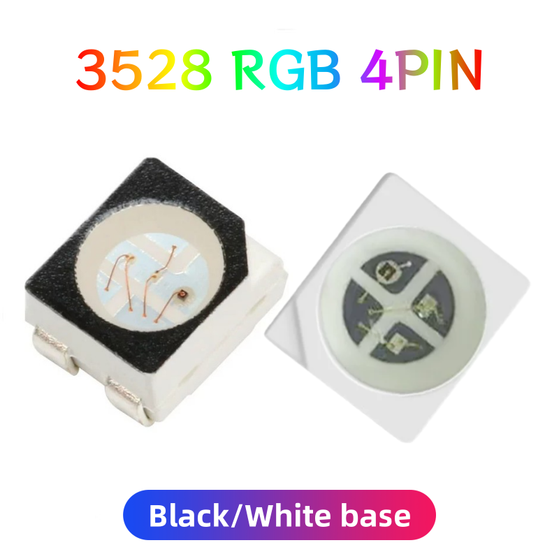 Rgb Keyboard Wrist Rest - 100pc3528 RGB yüksek parlaklıkta LED boncuklar,