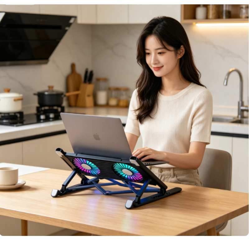Laptop Cooling Pad - Yeni Dizüstü Bilgisayar Soğutucu Taban Standı
