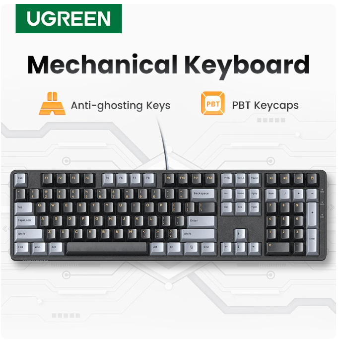 UGREEN Klavye Mekanik Kablolu  - Mechanical Keyboard incelemesi ve fiyatı