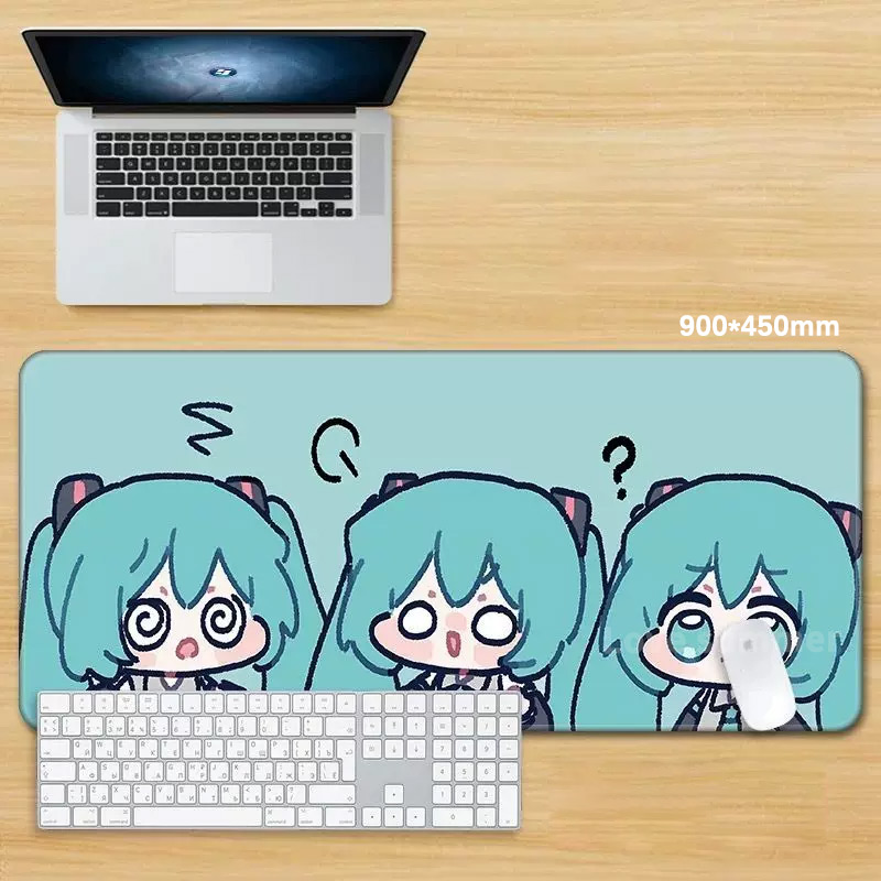Anime Mouse Pad Oyuncu Klavye  - Pc Gaming Hatsune Miku incelemesi ve fiyatı