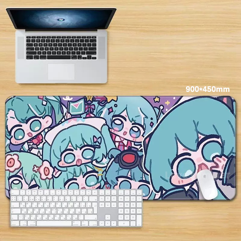 Anime Mouse Pad Oyuncu Klavye  - Pc Gaming Hatsune Miku incelemesi ve fiyatı