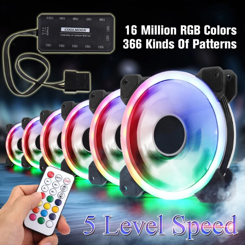 120mm RGB Sessiz Ayarlanabilir - Pc Gaming Rgb incelemesi ve fiyatı