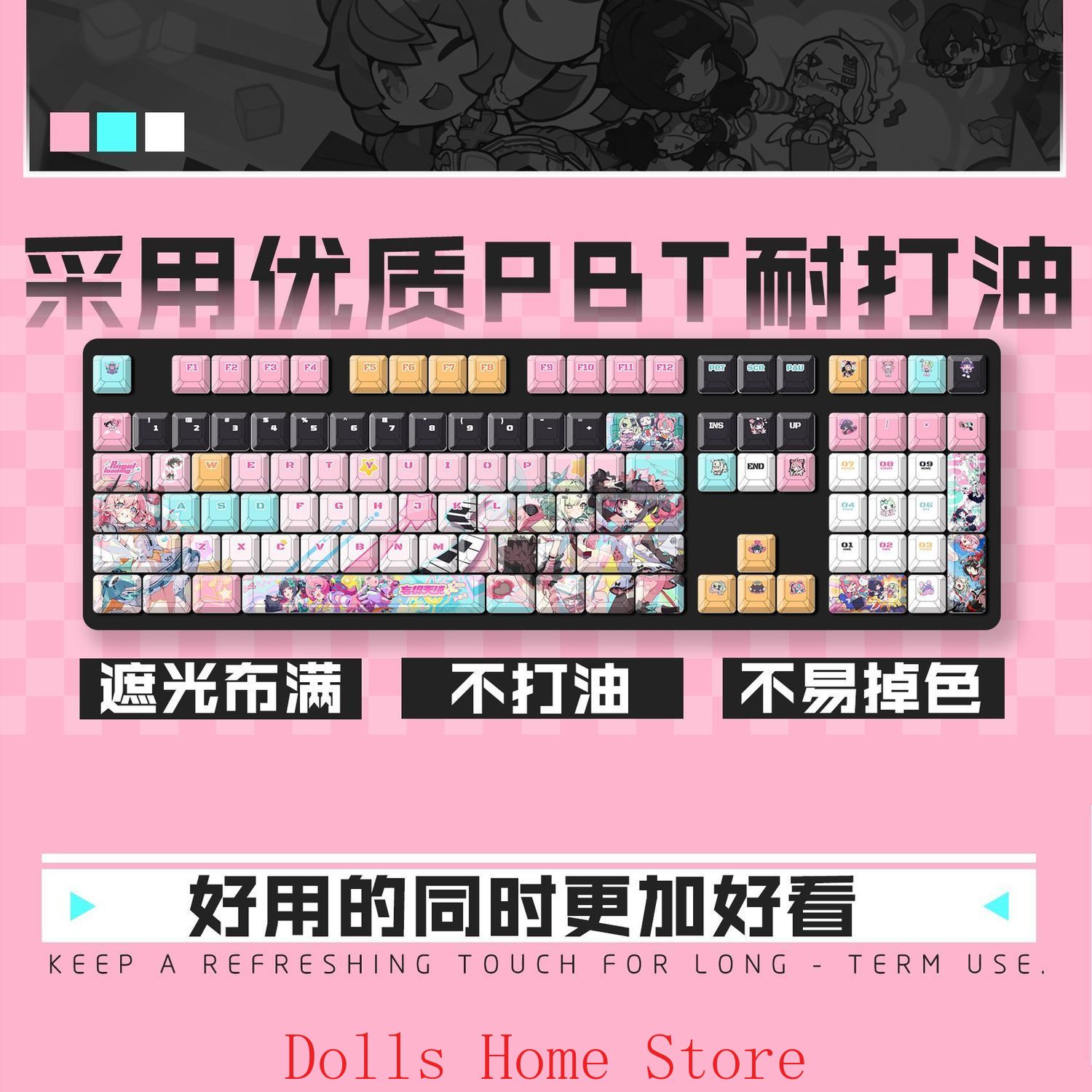 Anime Zenless Zone Zero Aria S - Mechanical Keyboard incelemesi ve fiyatı