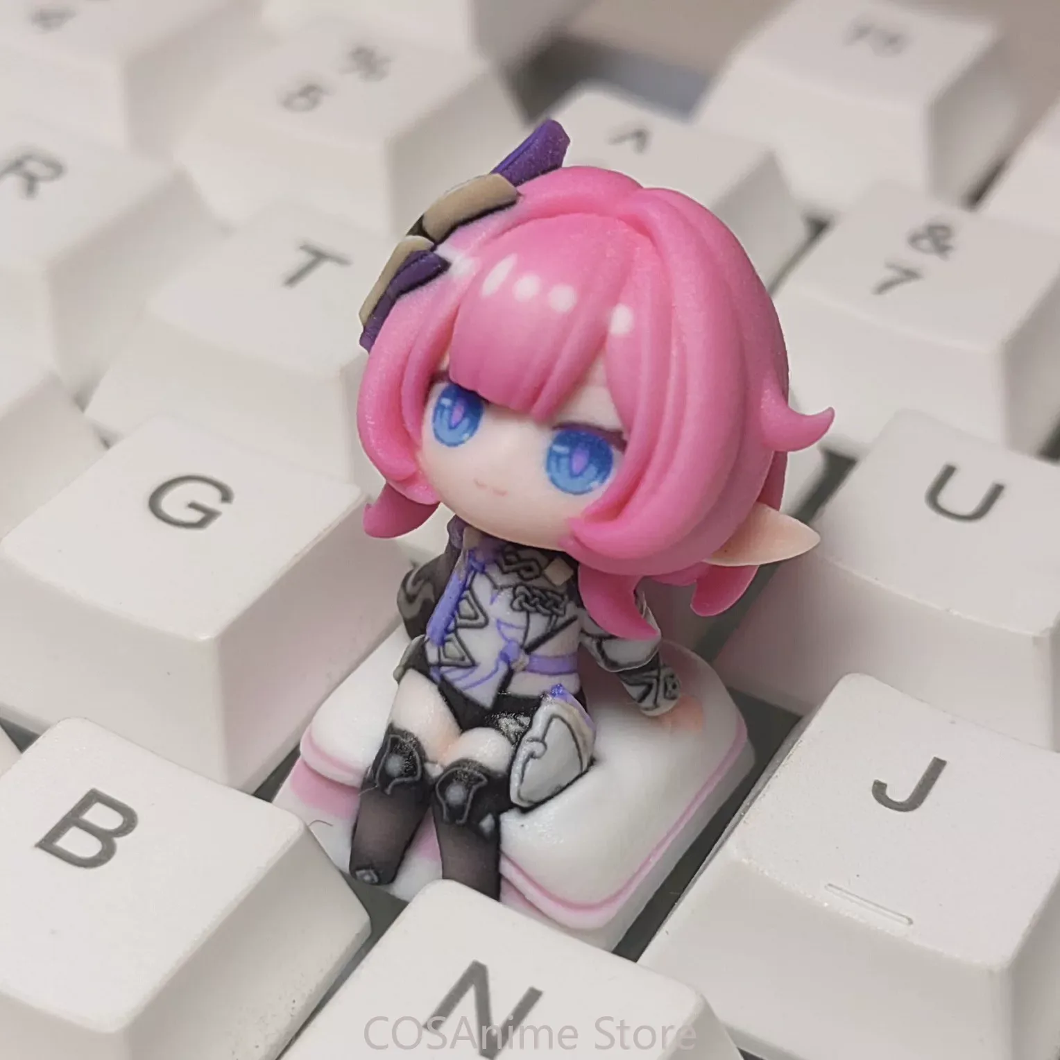 Honkai Impact 3 Elysia Cosplay - Mechanical Keyboard incelemesi ve fiyatı