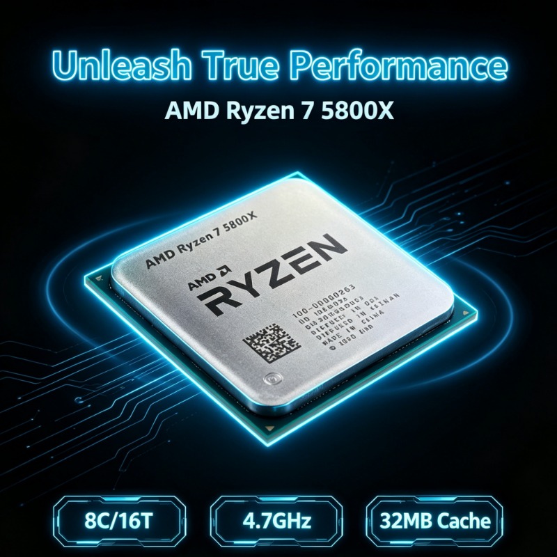 R7 5800X Masaüstü İşlemci Maks - Pc Gaming Desktop incelemesi ve fiyatı