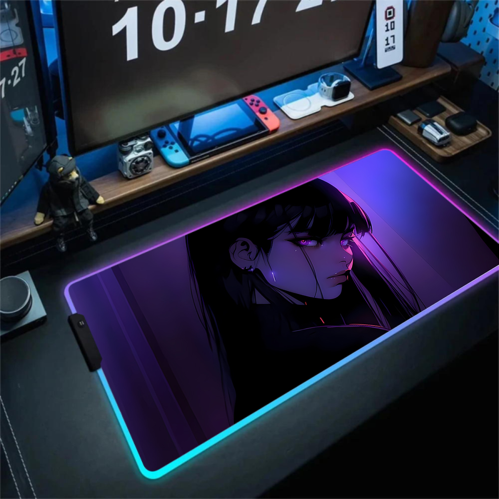 Anime Kız Mousepad Oyun Mouse  - Rgb Keyboard Wrist Rest incelemesi ve fiyatı
