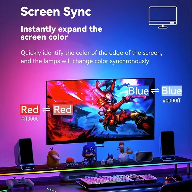 RGB Oyun Işıkları Şerit Monitö - Pc Gaming Rgb incelemesi ve fiyatı