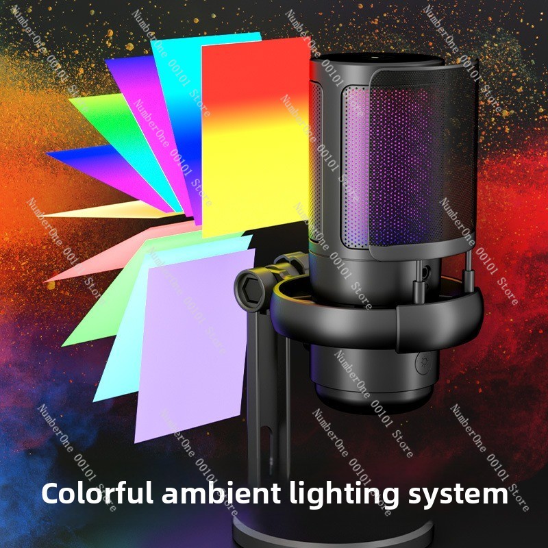 USB Masaüstü Kondenser Mikrofo - Pc Gaming Rgb incelemesi ve fiyatı