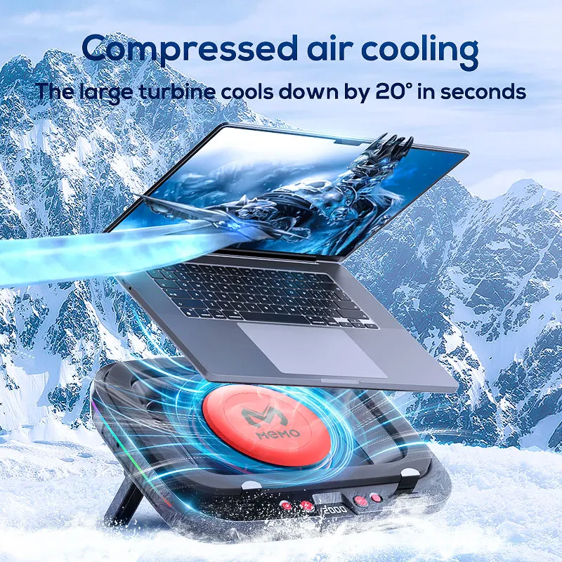 LED Ekranlı Memo Laptop Soğutu - Laptop Cooling Pad incelemesi ve fiyatı