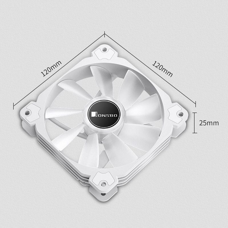 Jonsbo FR-502 12 cm Beyaz PC K - Pc Case Fan incelemesi ve fiyatı