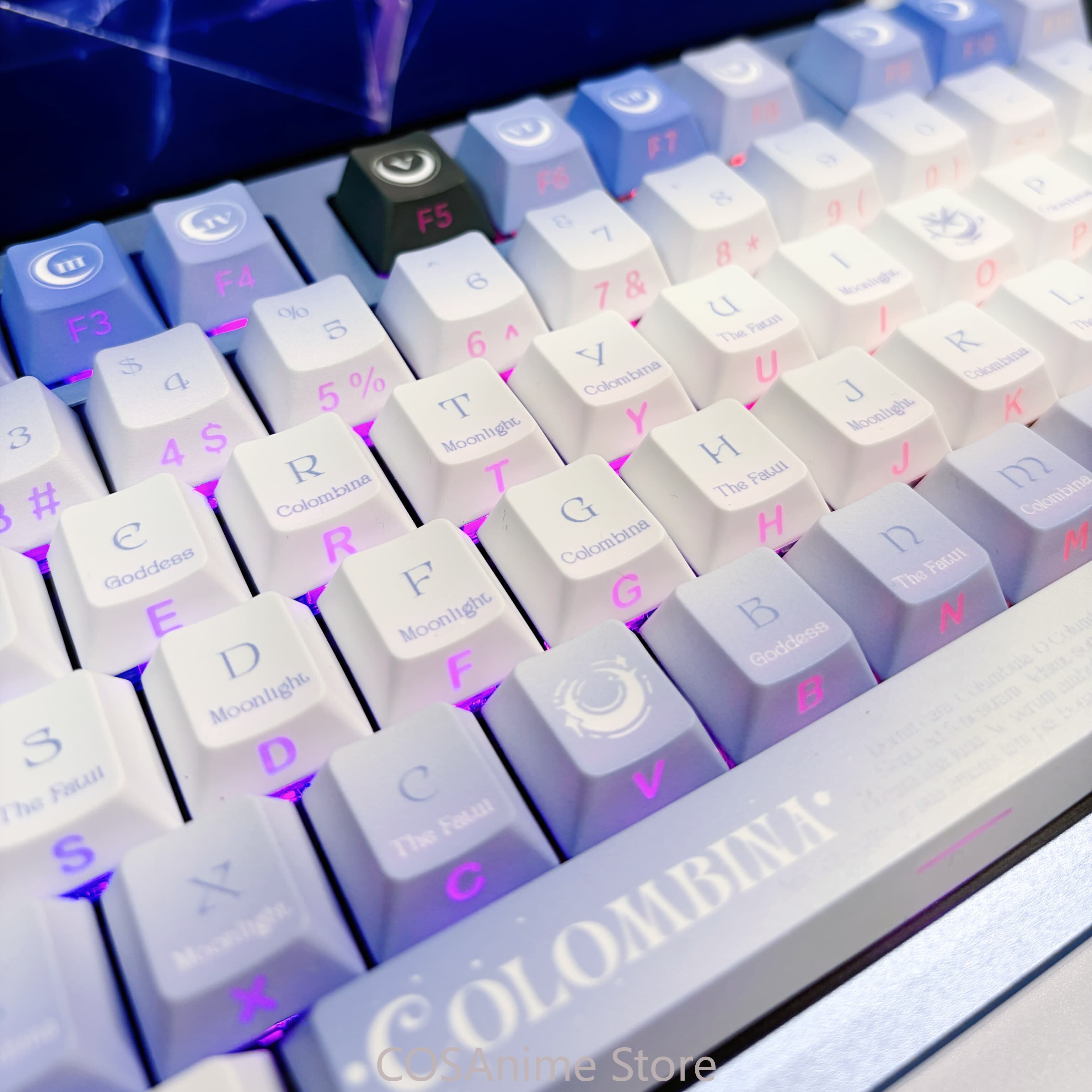 Genshin Impact Columbina Anime - Mechanical Keyboard incelemesi ve fiyatı