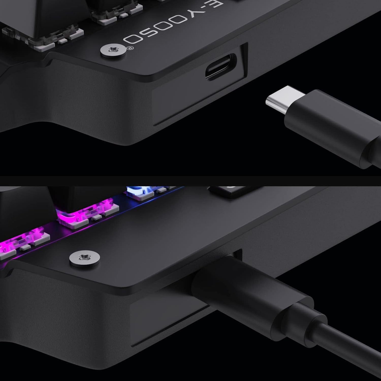 HUO JI Tek Elle Mekanik Oyun K - Rgb Keyboard Wrist Rest incelemesi ve fiyatı