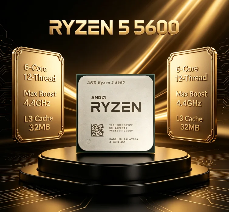 AMD R5 5600 Zen3 Mimarisi 7NM  - Pc Gaming Desktop incelemesi ve fiyatı