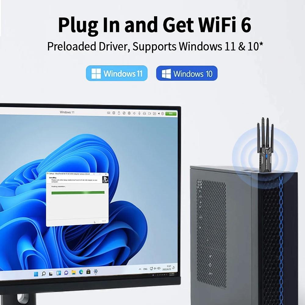 WiFi 6 USB 3.0 Adaptör 1800 Mb - Pc Gaming Second incelemesi ve fiyatı