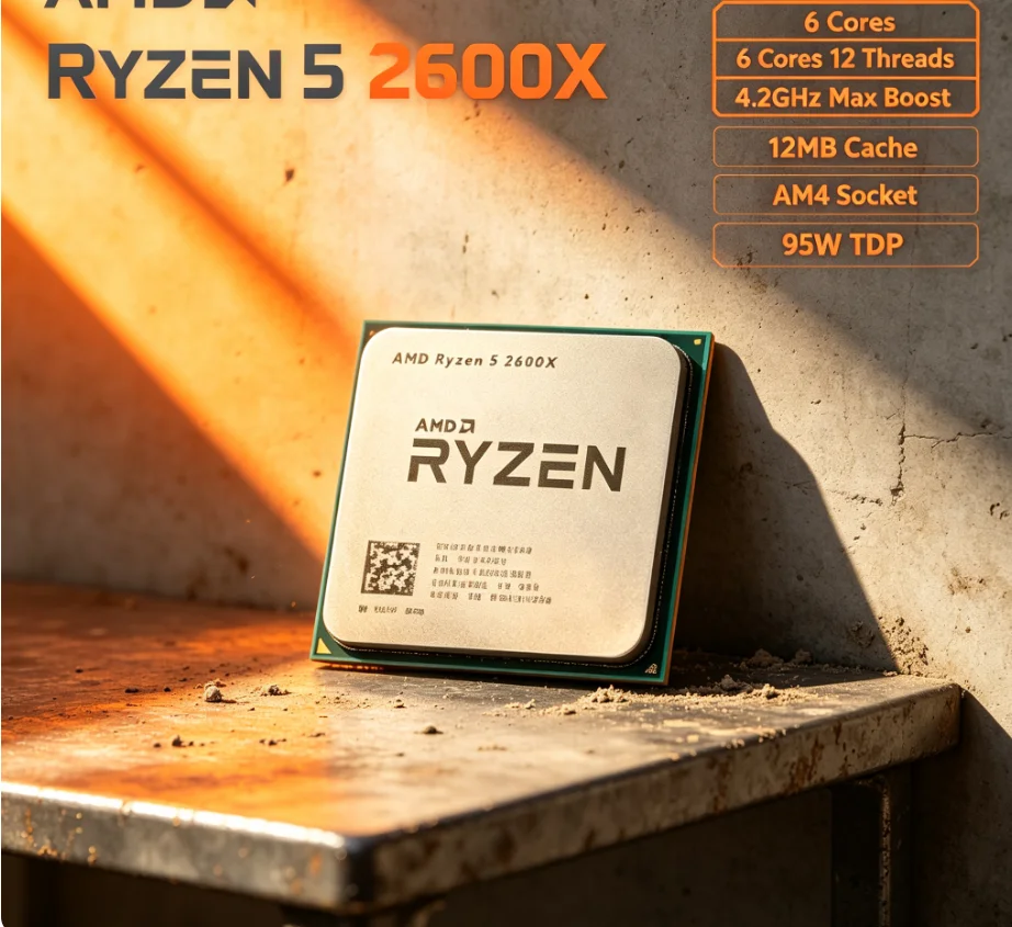 AMD R5 2600X 12nm AM4 Masaüstü - Pc Gaming Desktop incelemesi ve fiyatı