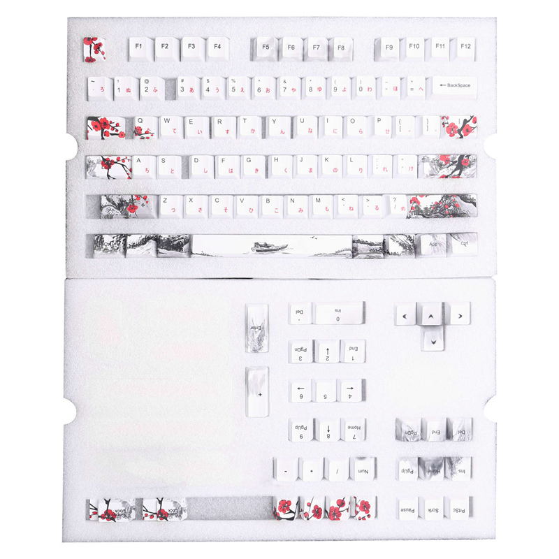 110 Tuşlar PBT Klavye Tuşları  - Mechanical Keyboard incelemesi ve fiyatı