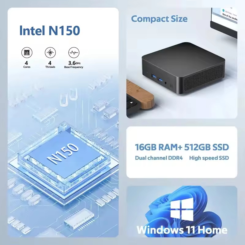 2026 Intel N150 Mini Bilgisaya - Pc Gaming Sultan incelemesi ve fiyatı